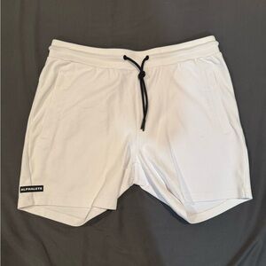 Alphalete Men's Identity Shorts - White